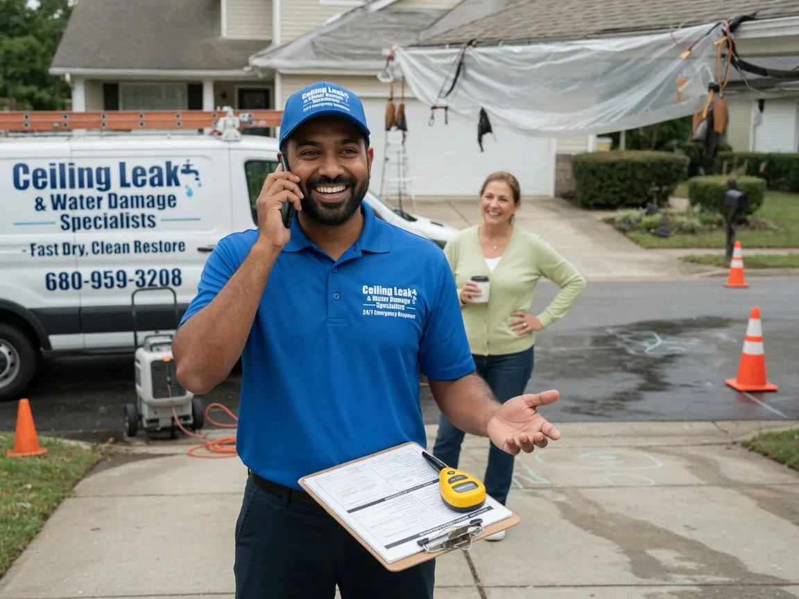 Ceiling Leak Cleanup Laporte, PA FAQs